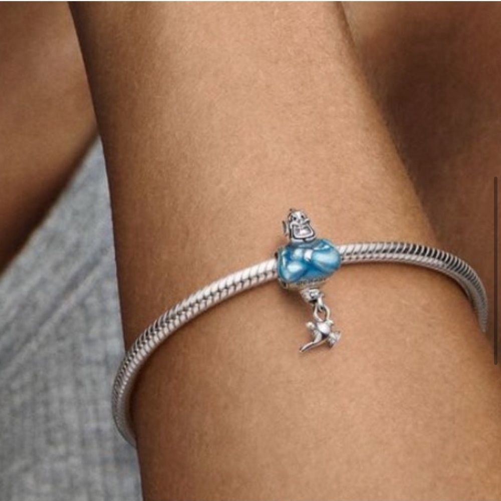 PANDORA x Disney Jasmine Aladdin Genie & Lamp Charm - Picture 2 of 13